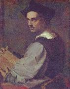 Andrea del Sarto Portrat eines jungen Mannes oil painting